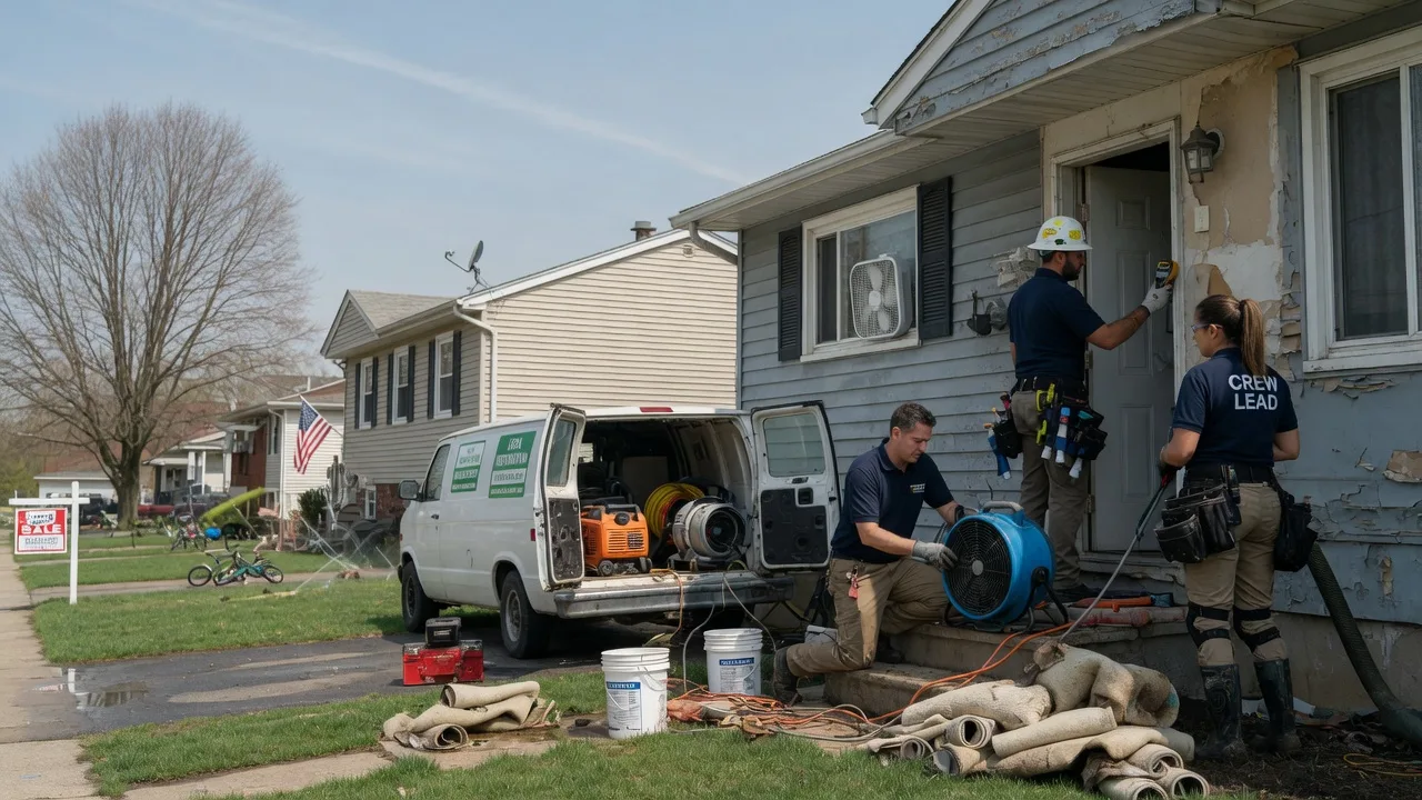Flood Cleanup in Davisboro, GA near me